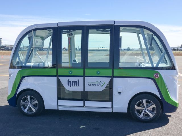 New Zealand’s first Smart Shuttle unveiled in Christchurch airport