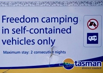 Tasman council blocks vehicles from freedom camping area