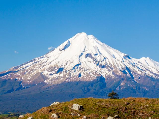 Mt Taranaki climber suffers minor injuries after 600m fall