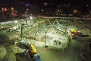 Convention Centre concrete pour good news for city