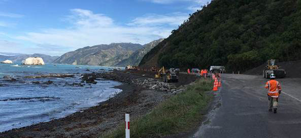 SH1 north of Kaikoura scheduled to re-open 15 December