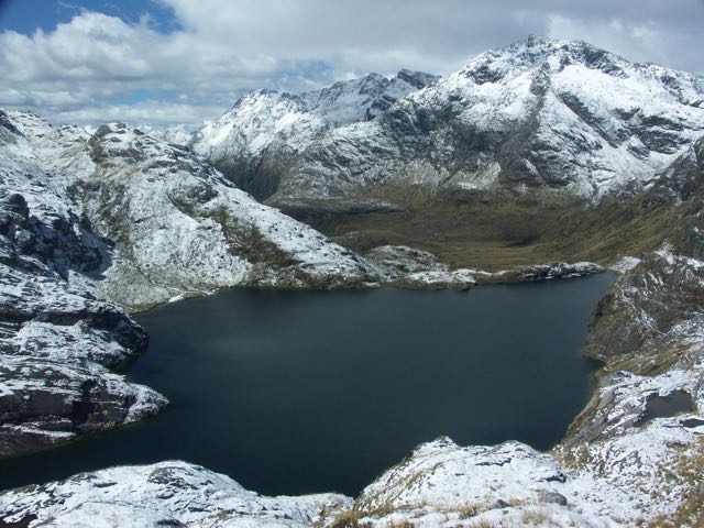 Heavy spring snow partially closes Routeburn Track