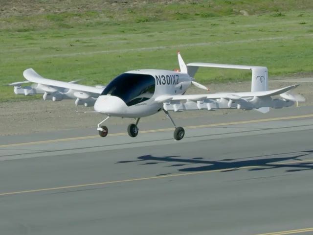 Self-piloted electric air taxi ‘Cora’ revealed in Canterbury