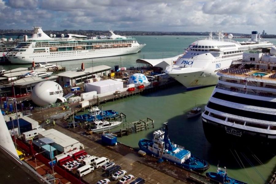 Port of Auckland on track for record cruise season