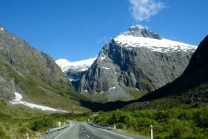 First buses get into Milford Sound