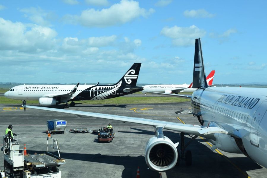 Auckland Airport internationals close in on peak