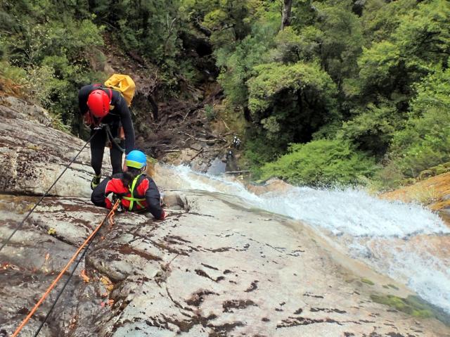 Police host NZ-first canyon rescue workshop