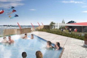 Brighton hot pools blessed, entry cost undecided