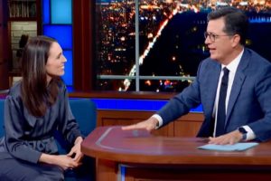 Watch: Colbert to film in NZ, offers late night exposure