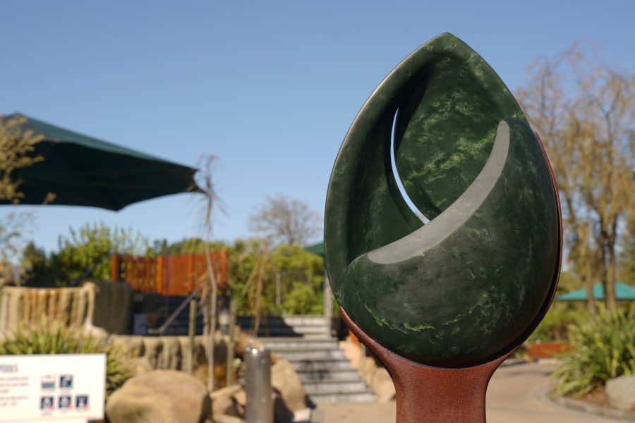 Stolen pounamu sculpture returned to Hanmer Springs