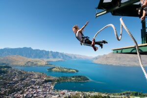 Bungy NZ celebrates 15 years of teens bungy jumping