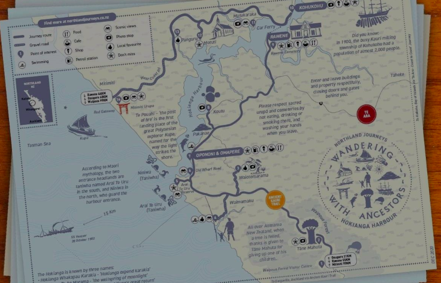 Northland relaunches Wandering with Ancestors self drive map