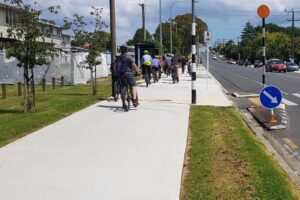 Auckland’s $26.6m safe cycle route opens
