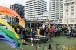 Bike hub opens at Auckland’s Queens Wharf