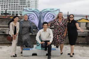 Travel agents farewell Whale Tale on Queen’s Wharf