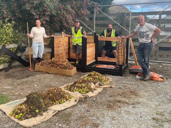 Queenstown Airport to compost food waste