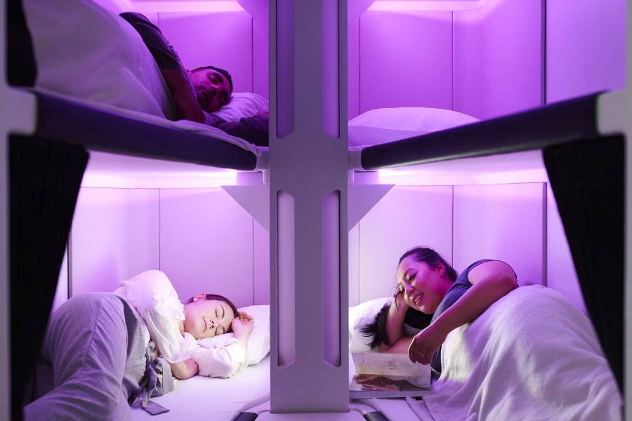Air NZ carves out sleep, suite space on long-haul