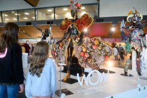 World of Wearable Art previewed at Wellington Airport