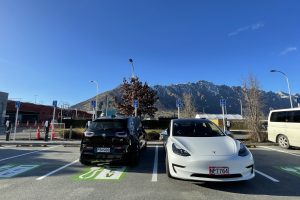 Queenstown Airport provides EV charging