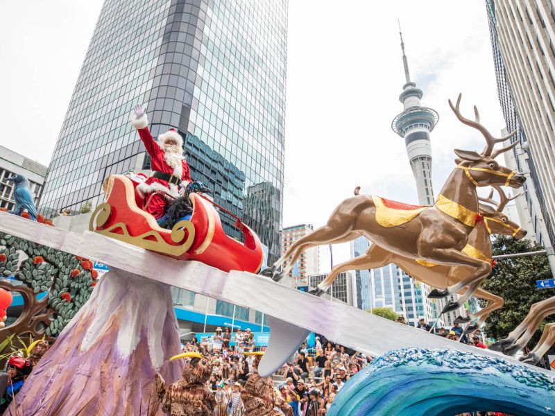 Auckland’s Santa Parade returns for 90th anniversary