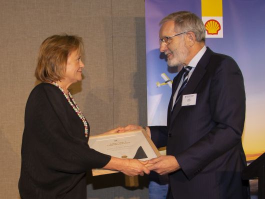 Louisa “Choppy” Patterson receives CAA award
