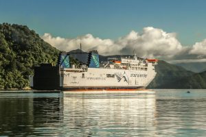 Damaged Interislander ferry back for sea trials