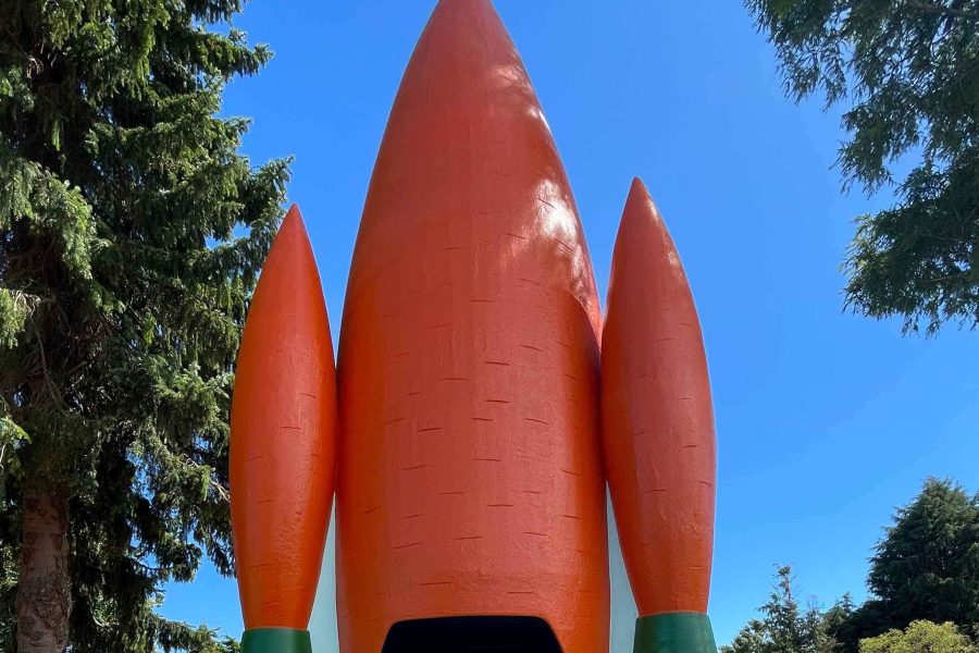 Ohakune Carrot Rocket landmark prepares for launch