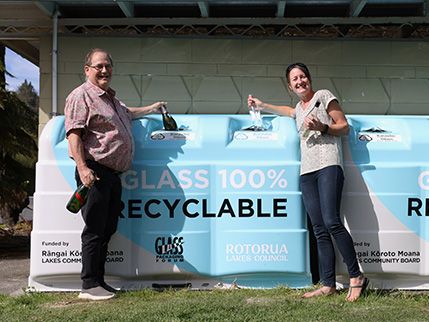 Recycling boost for Rotorua holiday hotspots