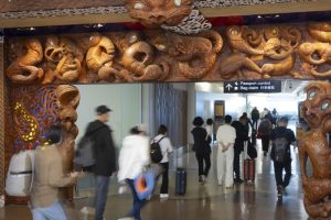 …while Auckland Airport numbers jump driven by internationals