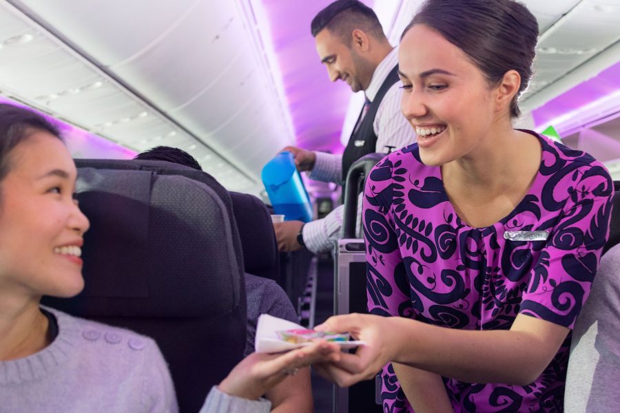 Hundreds of snacks submissions in Air NZ menu revamp