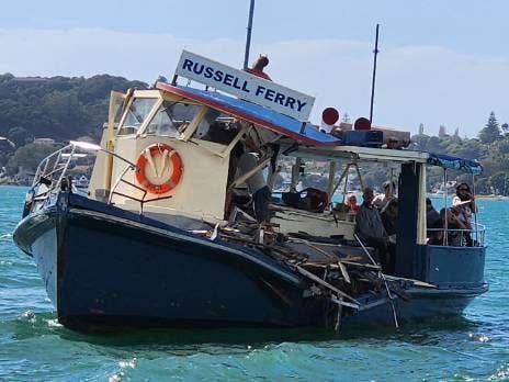 Witnesses sought after collision leaves ferry skipper seriously injured