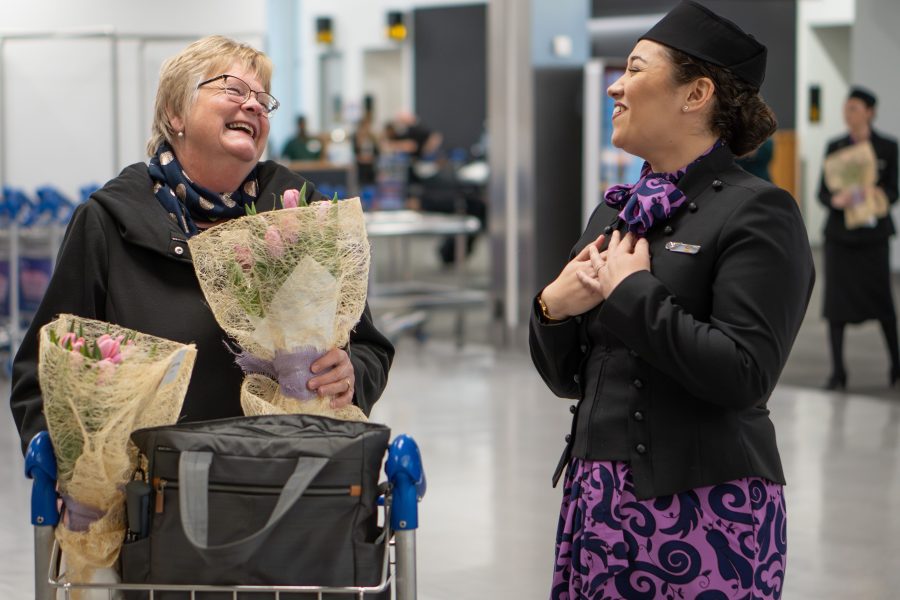 Air NZ delivers floral surprise for Mother’s Day