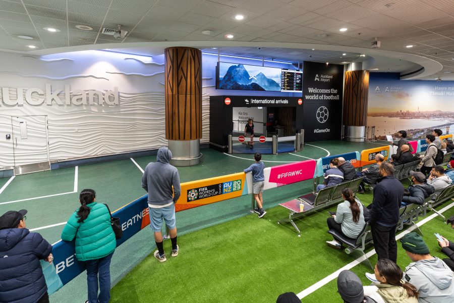World Cup, holidays lift Auckland Airport passenger numbers