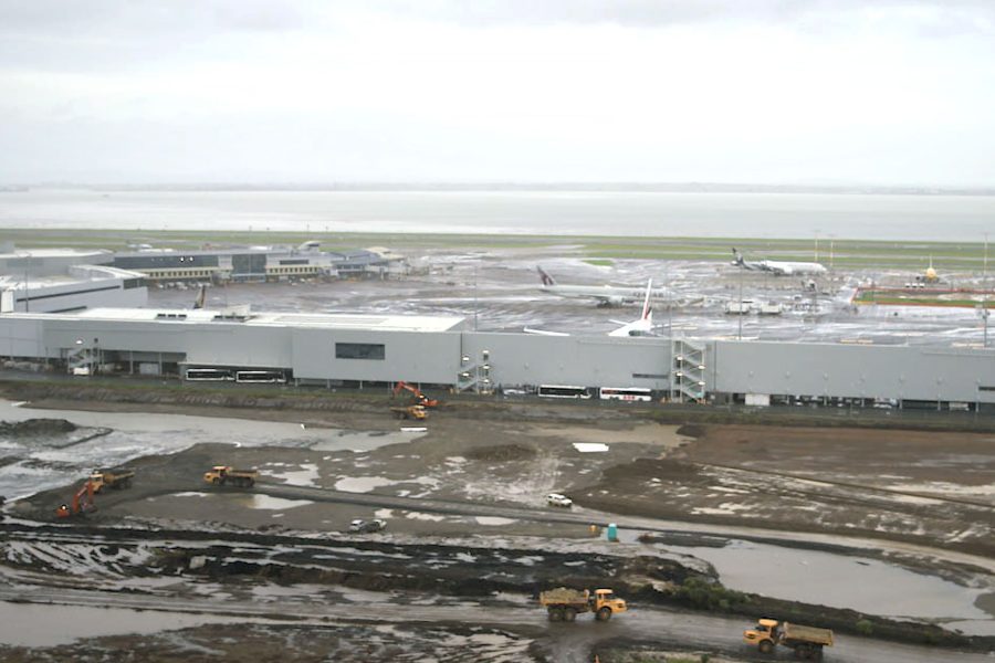 Auckland Airport reuses runway concrete for new airfield