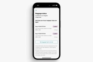 Air NZ launches in-app baggage tracking for passengers
