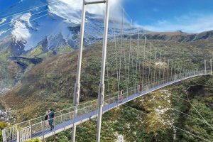 Taranaki gorge pedestrian bridge work begins