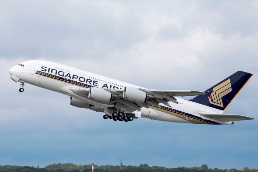 Singapore Airlines A380 back in NZ skies