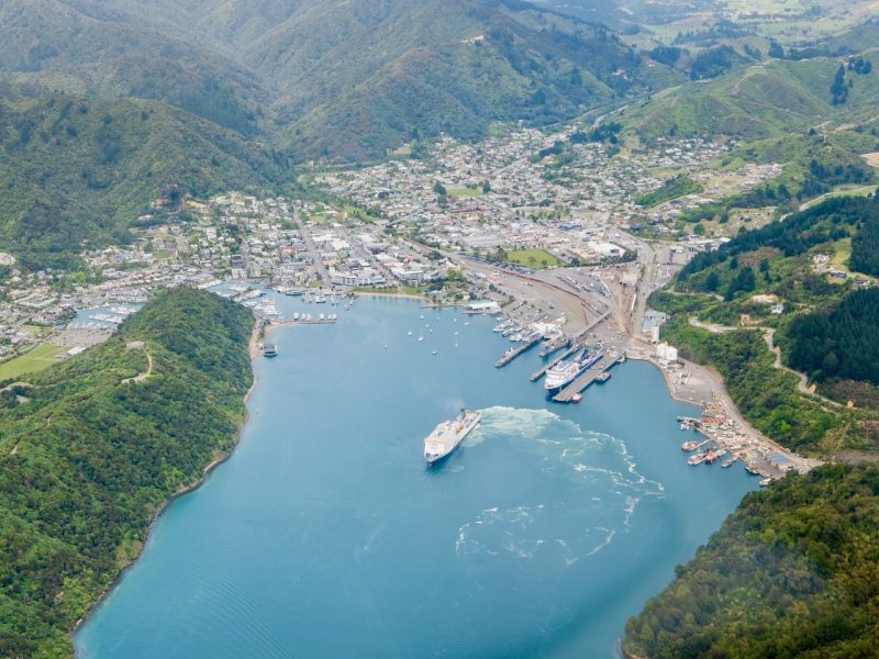 Water restrictions for cruise ships in Picton