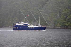 Mayday after Fiordland vessel runs aground, passengers returned to land