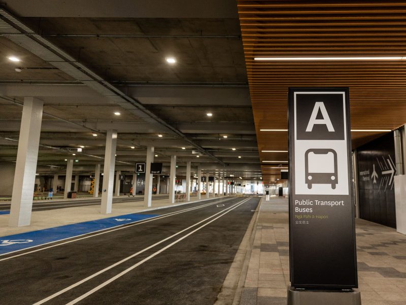 Auckland Airport transport hub opens in a week